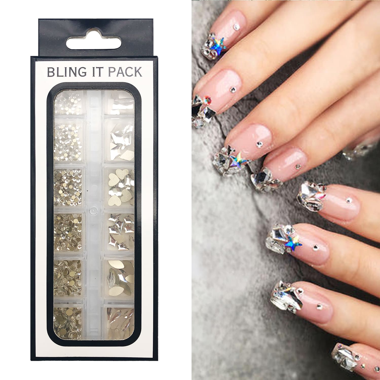 1.rhinestones kit