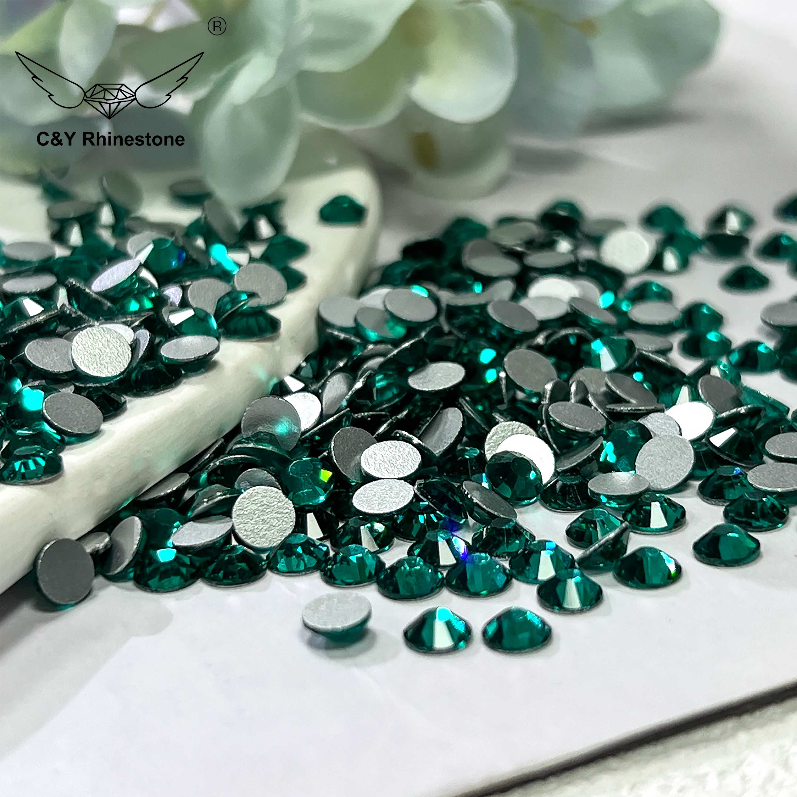 Blue Zircon Rhinestones