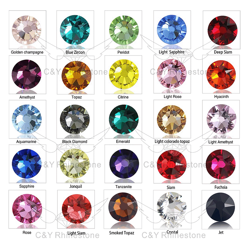 CY 2088 rhinestones Crystal AB.3