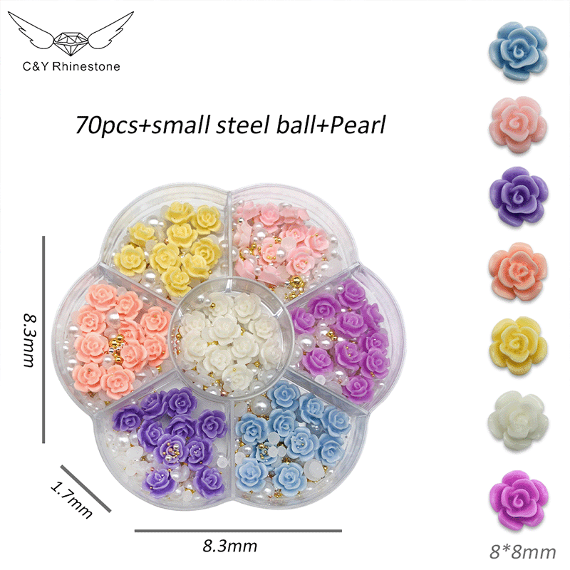 CY 3d Nail Resin Flower Kit.4