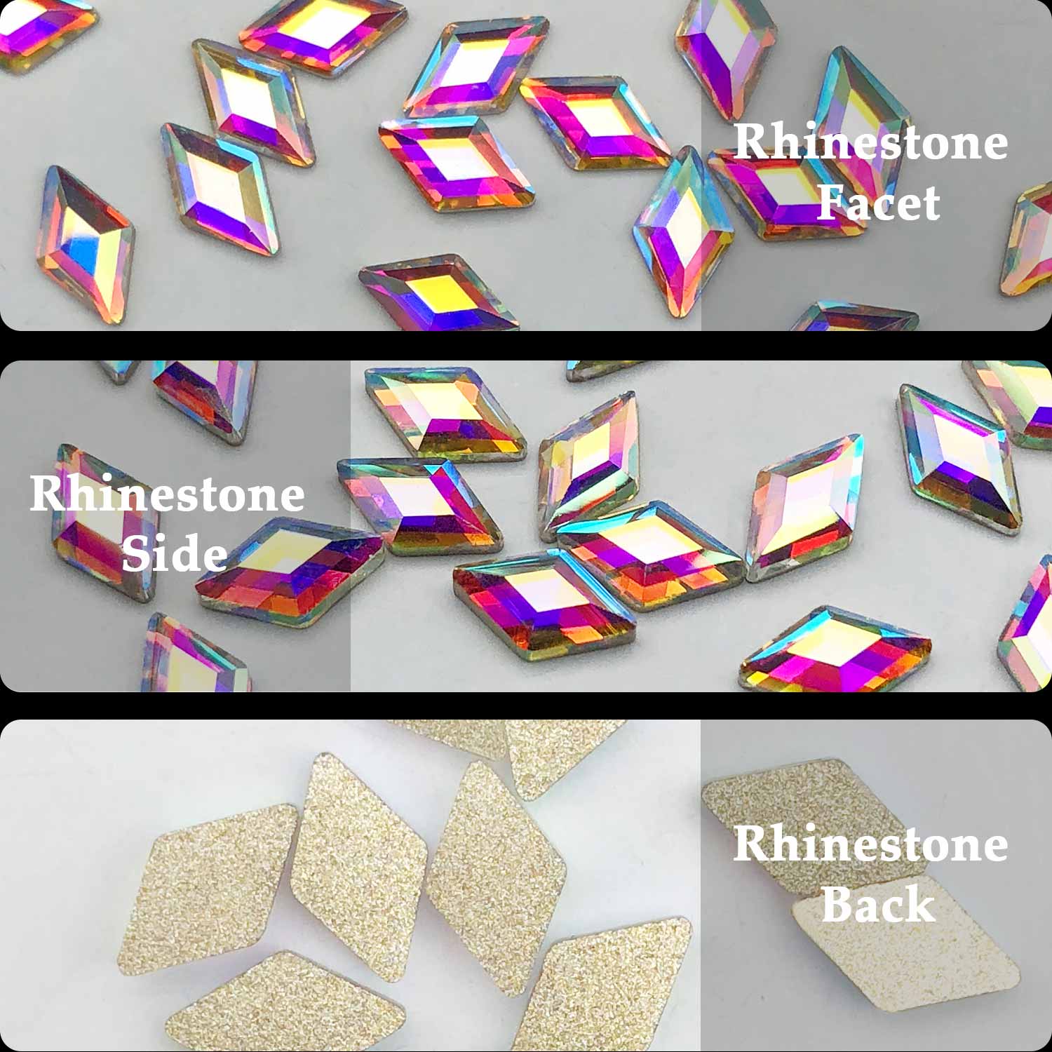 Rhombus Rhinestones