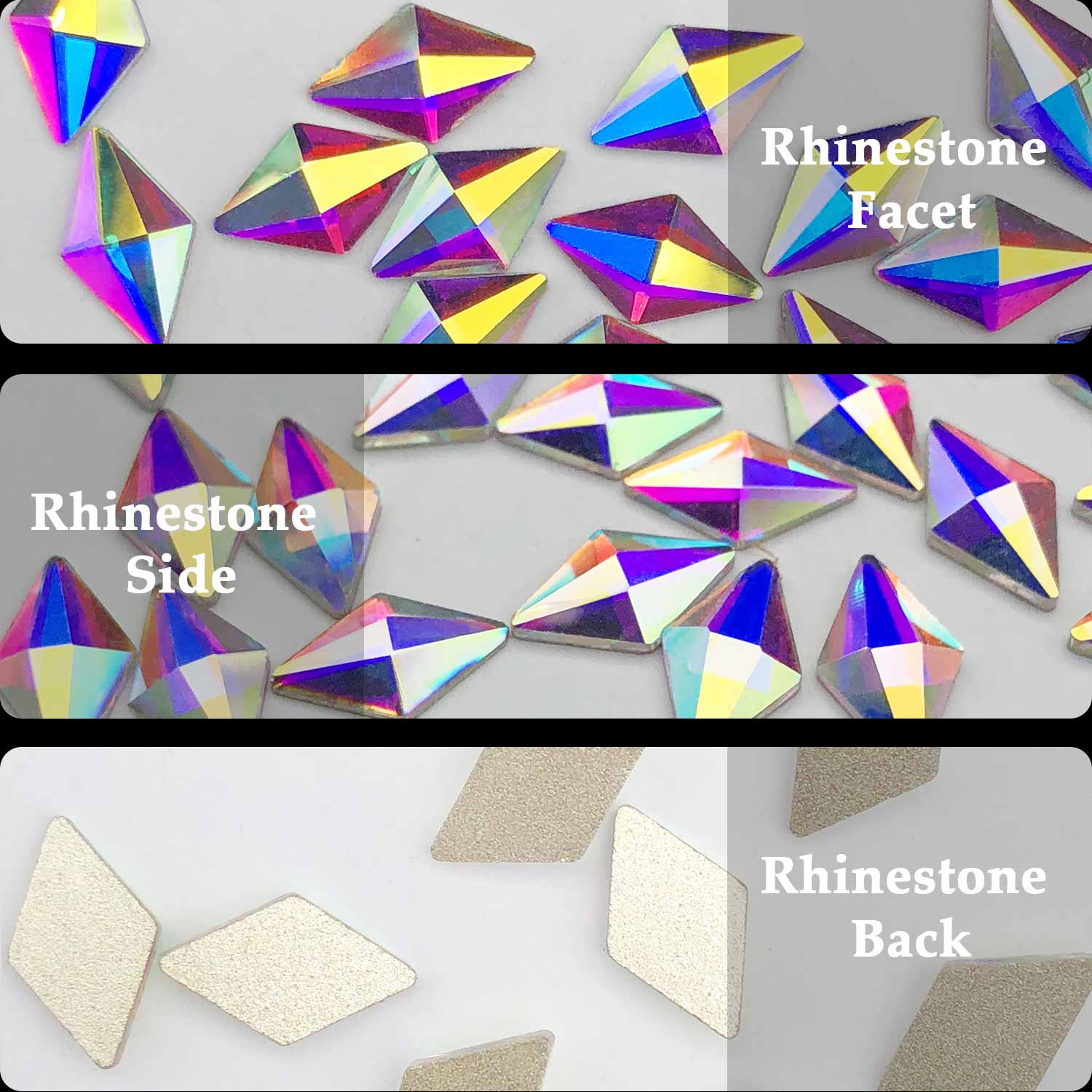 Rhombus Rhinestones (3)