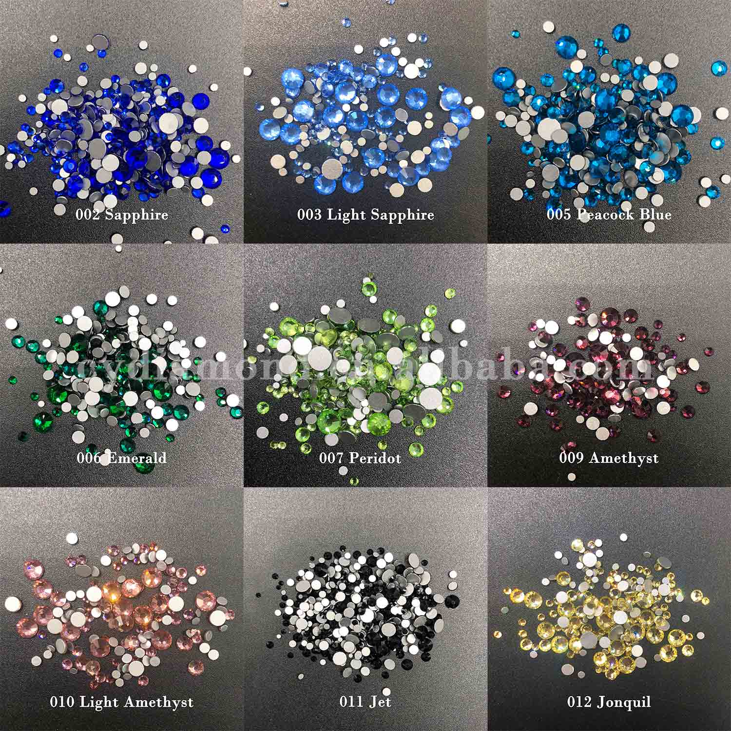 mix rhinestones